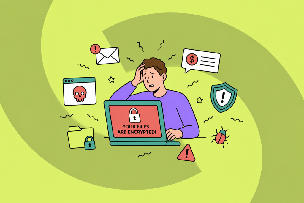 Ransomware-Infektion